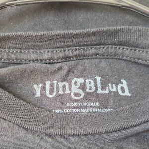 yungblud Women’s Black Short Sleeve Tee – Classic Logo Crew